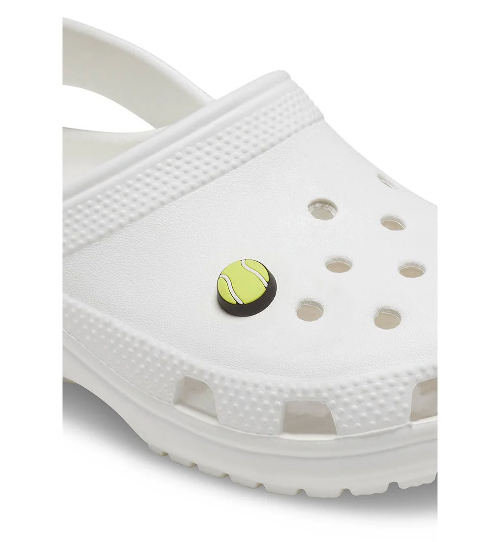 CROCS Jibbitz Tennis Ball Shoe Charms - Multi Color - ONE SIZE