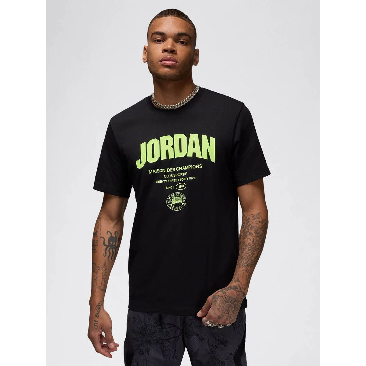 NIKE Jordan Sport Dri-FIT Men's Basketball T-Shirt - Black - 2XL (US SIZE)