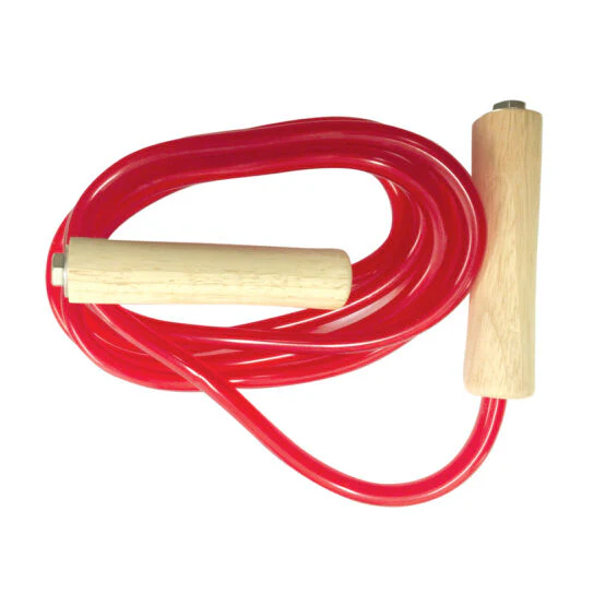 EXERCISE เชือกกระโดดนักมวย PVC สีแดง - Red - ONE SIZE