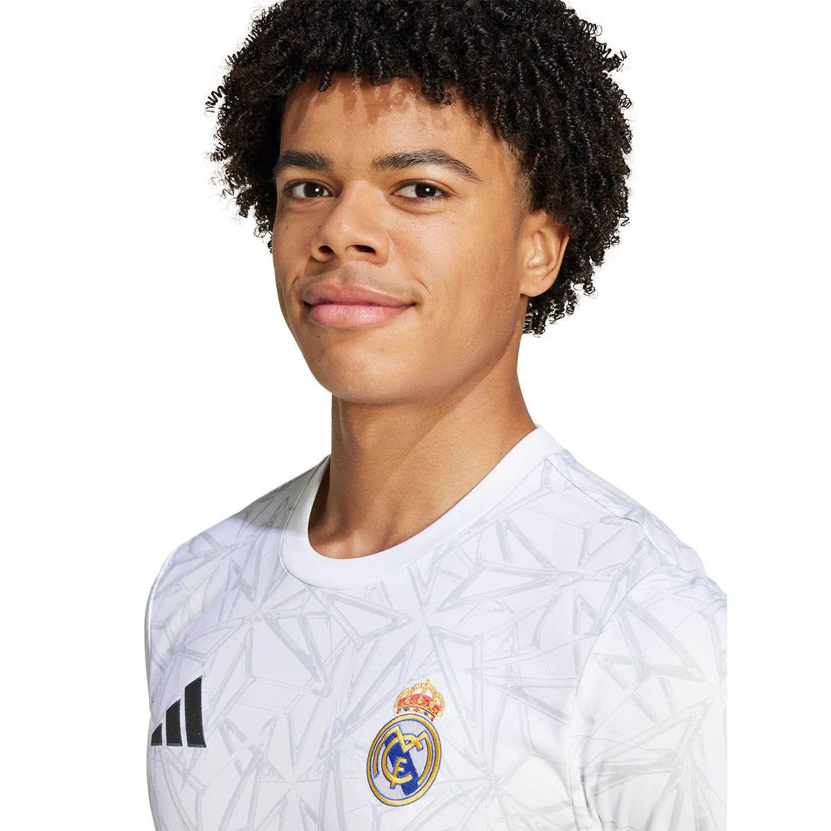 ADIDAS Men's Real Madrid Pre-Match Jersey - White - 2XL (UK SIZE)