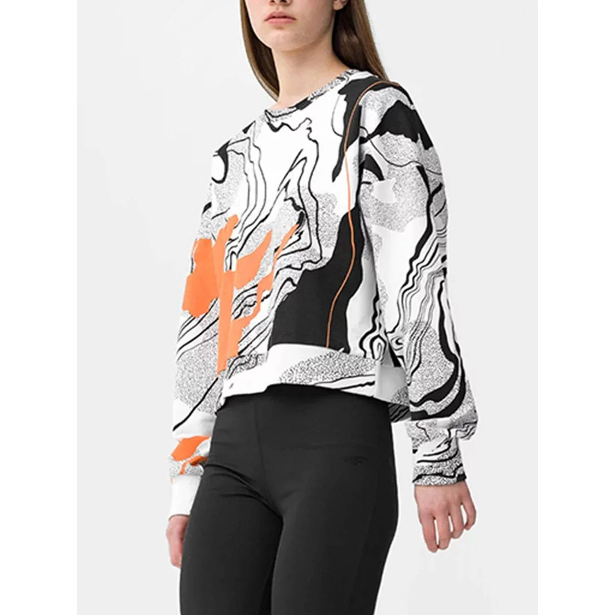 4F F250 Pullover Women's Sweatshirt - Multi Color - L