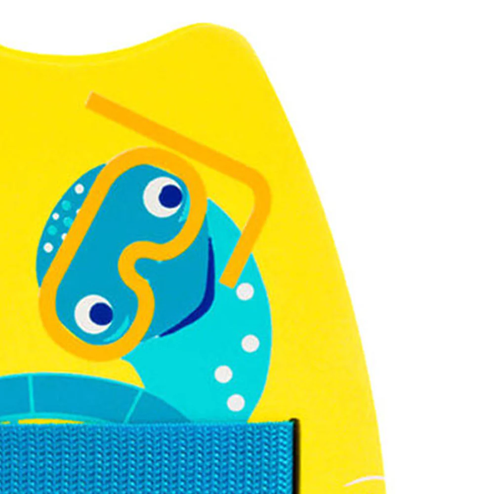 SPEEDO Turtle Back Float Kids Kickboard - Yellow - ONE SIZE