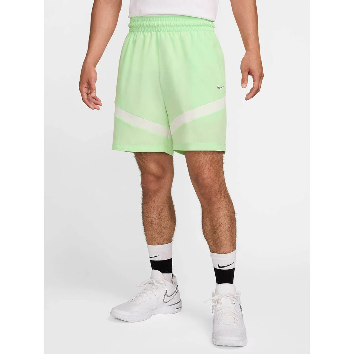NIKE Icon 6" Dri-FIT Men's Basketball Shorts - Green - 2XL (US SIZE)