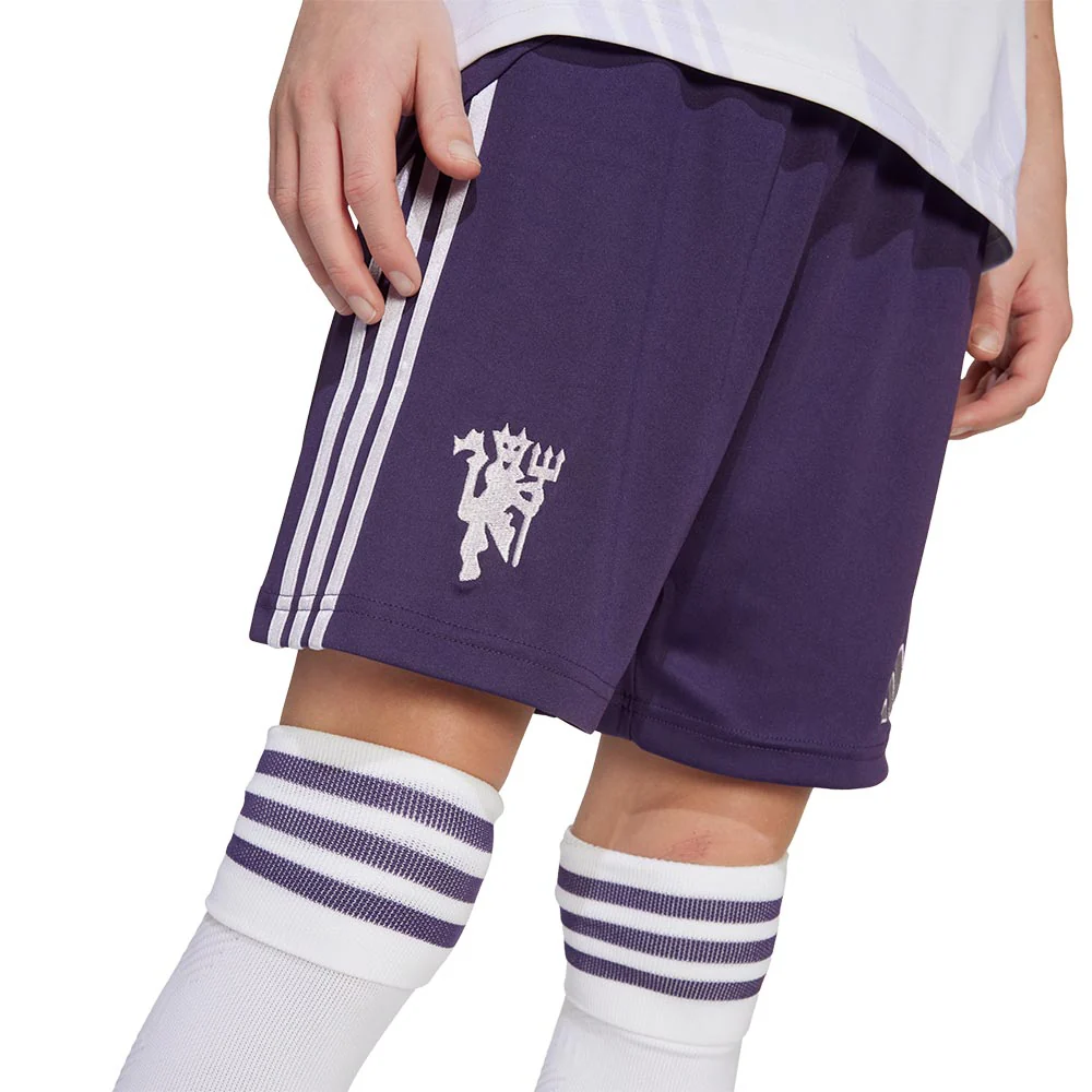 ADIDAS Kids Manchester United Away 2025/26 Football Shorts