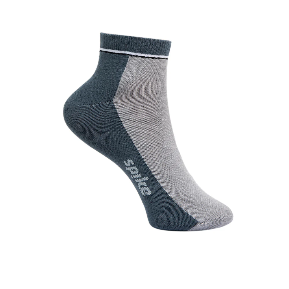 SPIKE Ankle Cool Unisex Socks - Grey - ONE SIZE