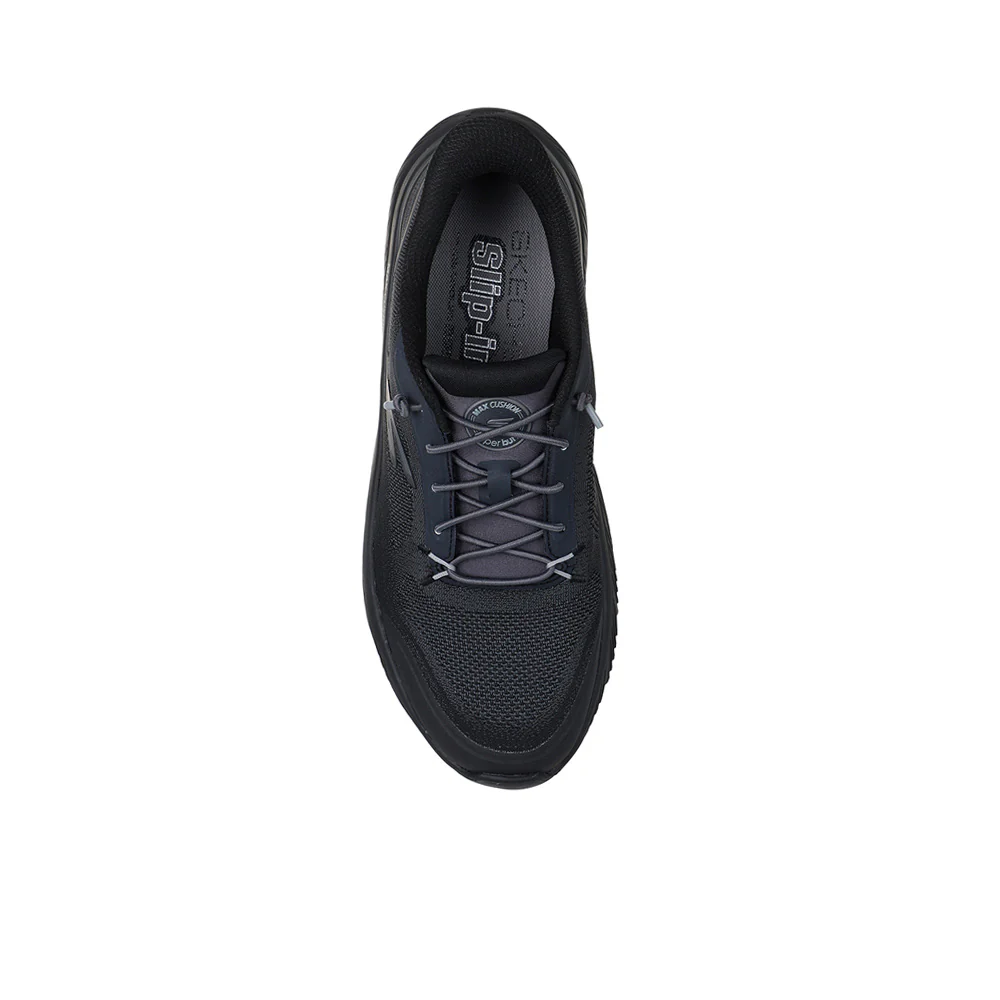 SKECHERS Hands Free Slip-ins®: GO WALK® Max Cushioning® - Zoltar Men's Training Shoes - Black - US 10
