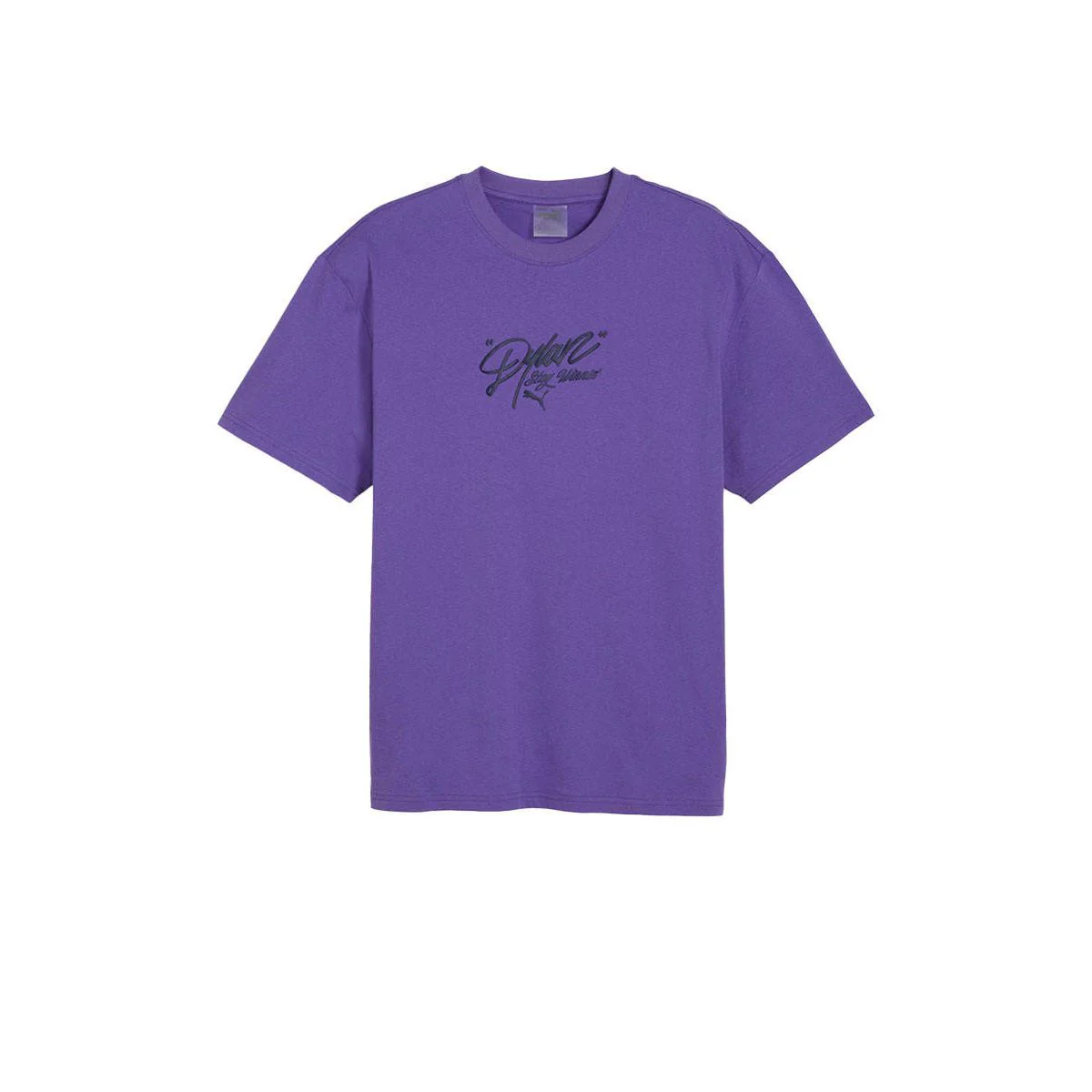 PUMA Dylan's Gift Shop III Men's Basketball T-Shirt - Purple - L (UK SIZE)