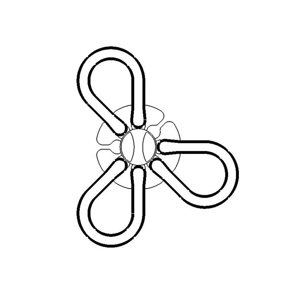 EXEO ยางยืดเหยียดเส้นยาว ตัวเอ็กซ์ SG-1280 สีเทา - Grey - ONE SIZE