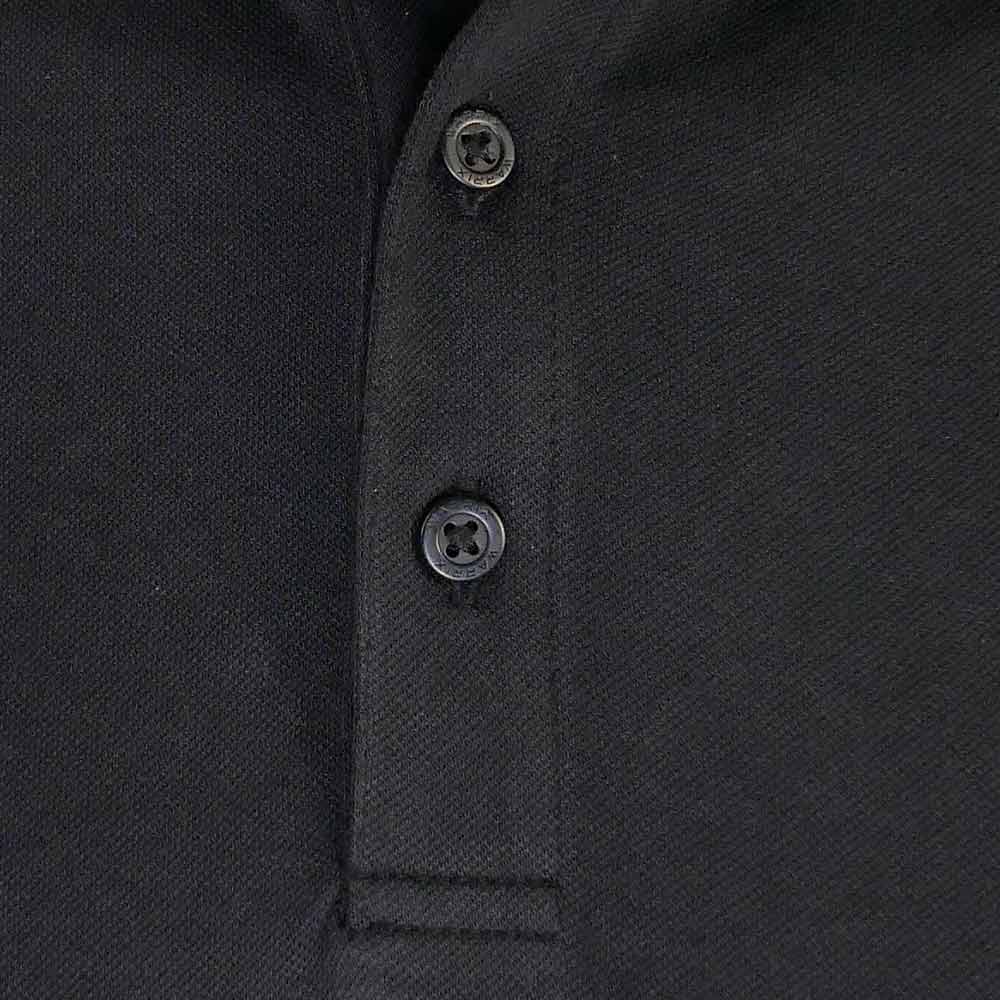 WARRIX Velz Unisex Polo Shirt - Black - 2L (US SIZE)