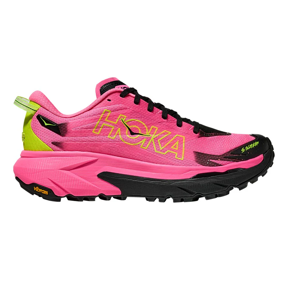 HOKA Mafate 5 Women's Trail Running Shoes - Pink - US 6