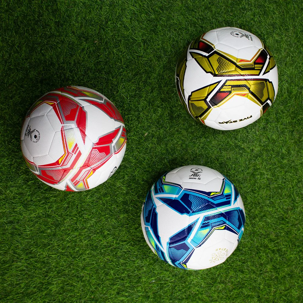 FBT ฟุตบอล FIVE STAR No.5 หนังเย็บ No.F7500 31693 - ขาว-แดง - Multi color - One Size