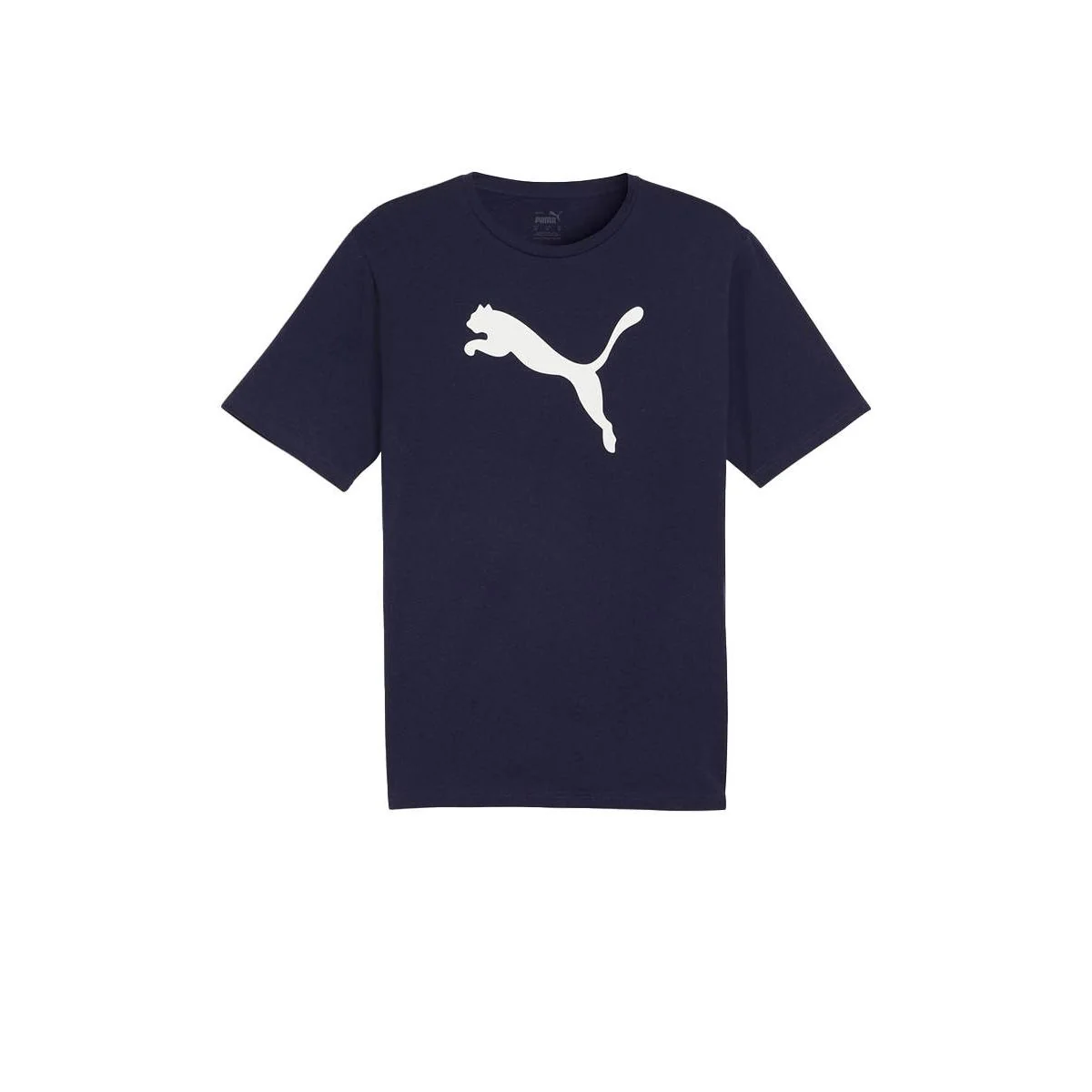 PUMA TeamRISE Logo Cotton Men's Football T-Shirt