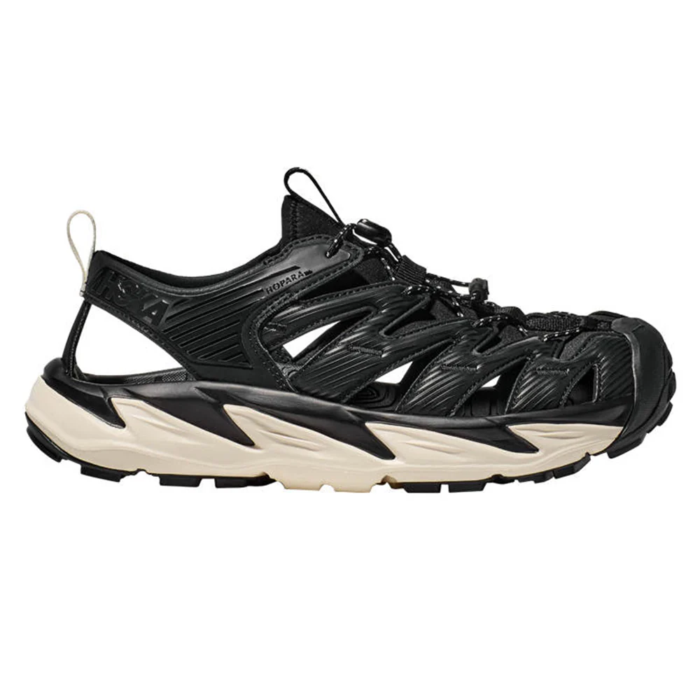 HOKA Hopara Unisex Trail Running Shoes - Black - US 10