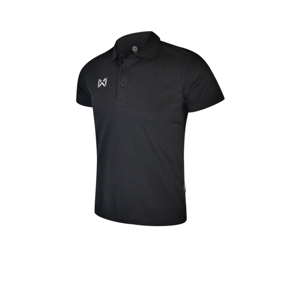 WARRIX Velz Unisex Polo Shirt - Black - 2L (US SIZE)