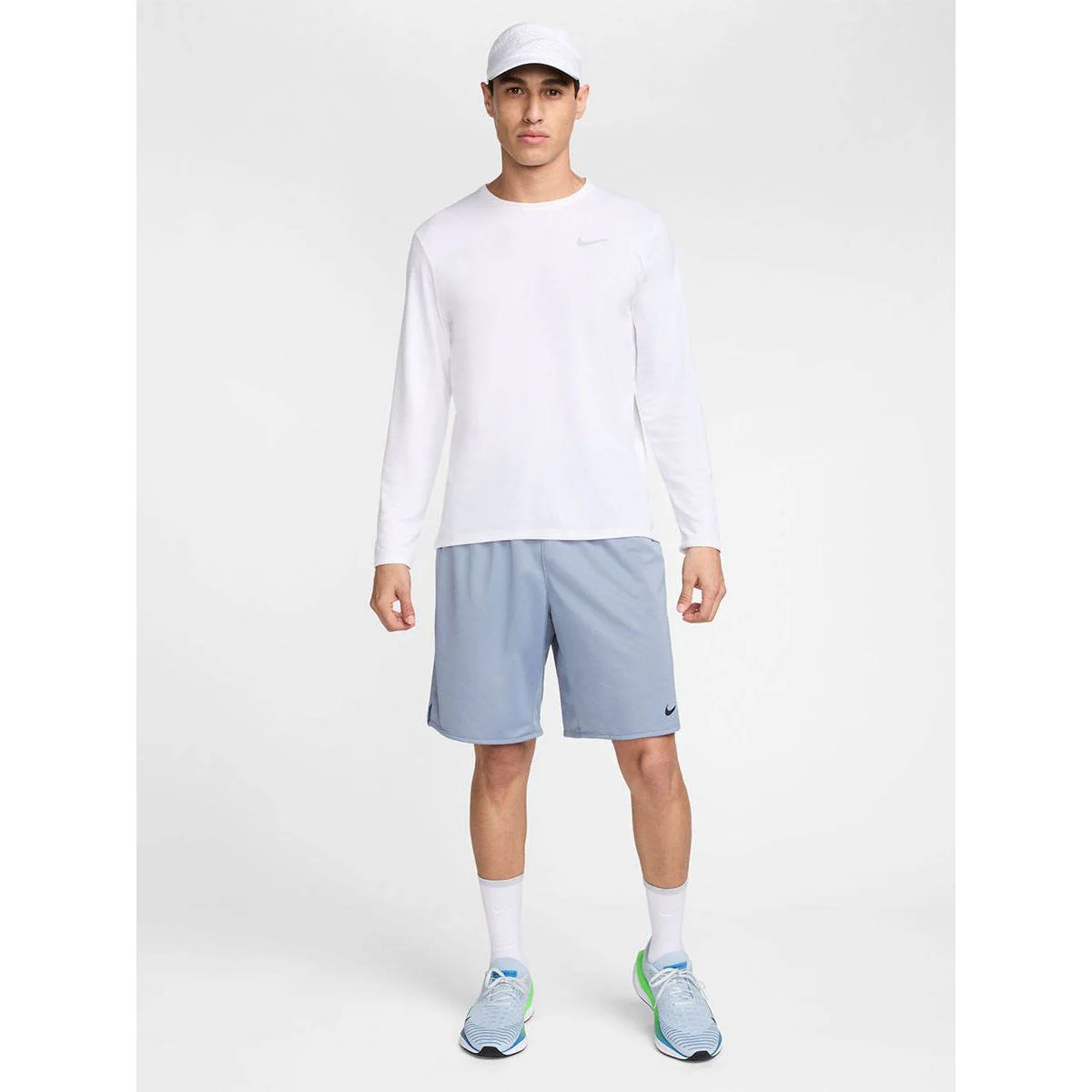 NIKE Dri-FIT Totality 9" Unlined Men's Training Shorts - Grey - L (ASIAN SIZE)