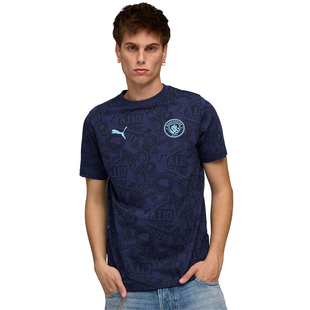 PUMA Manchester City FC 2025/26 ftblCULTURE Men's Football T-Shirt