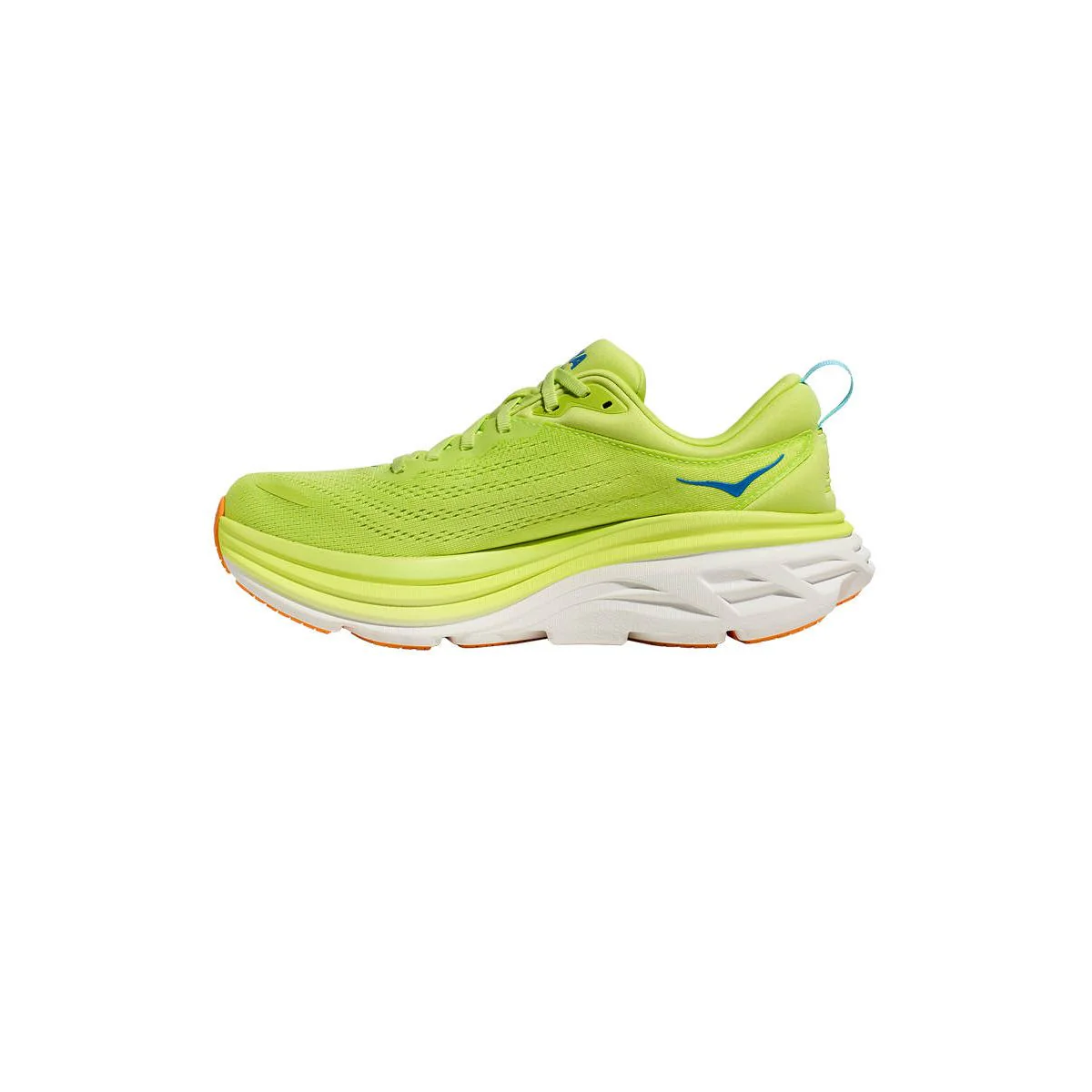 HOKA Bondi 8 Wide Men's Running Shoes - Green - US 10