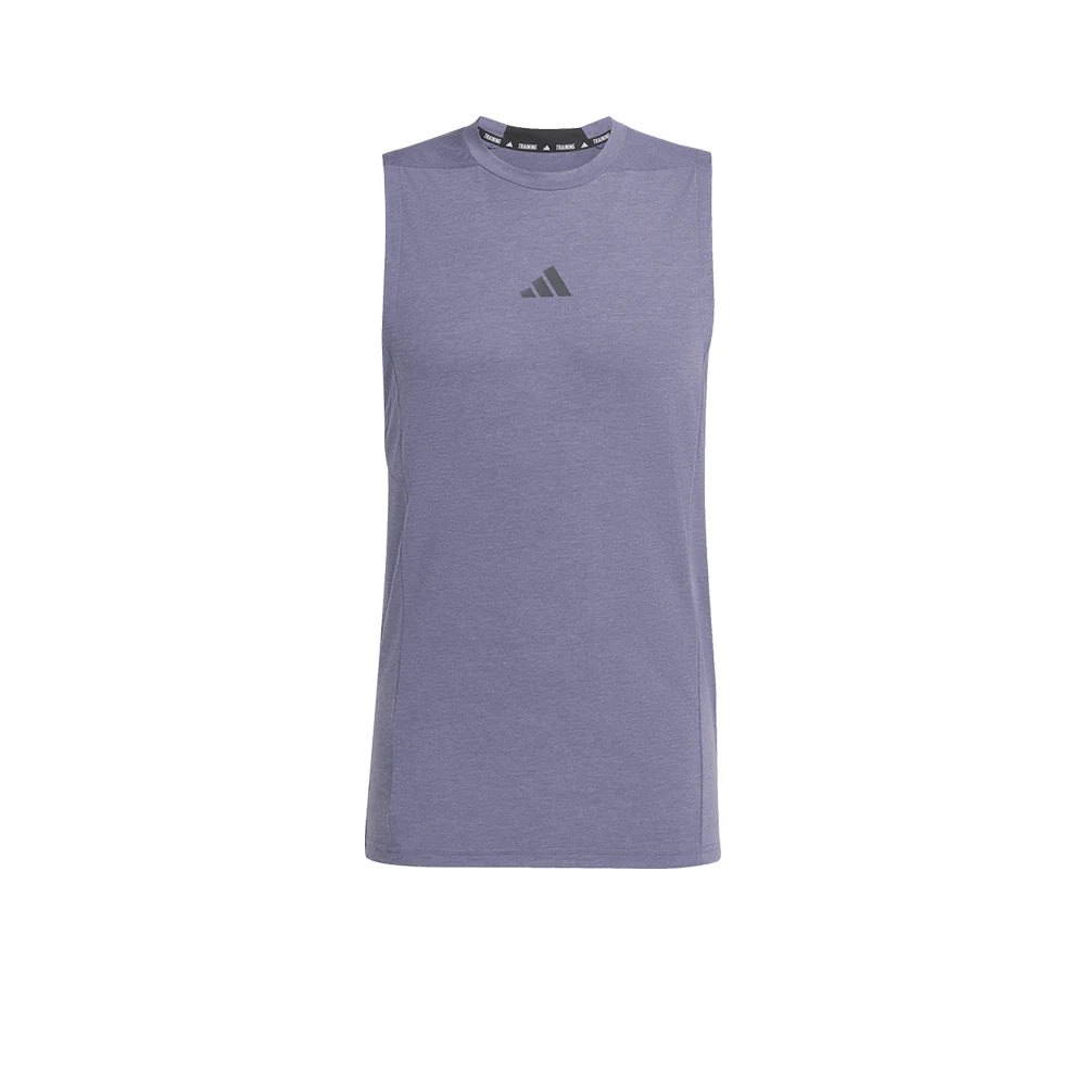 ADIDAS Designed for Training Workout Men's Training Tank - Purple - 2XL (ASIAN SIZE)