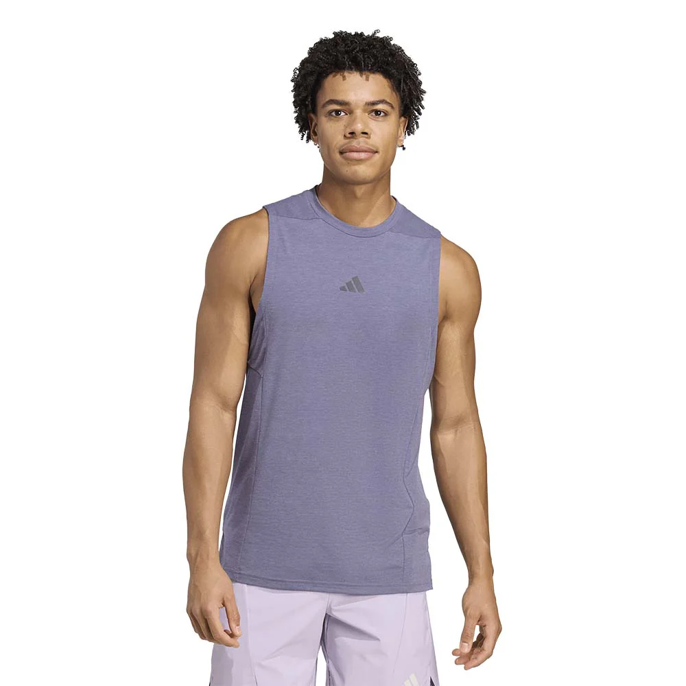 ADIDAS Designed for Training Workout Men's Training Tank - Purple - 2XL (ASIAN SIZE)