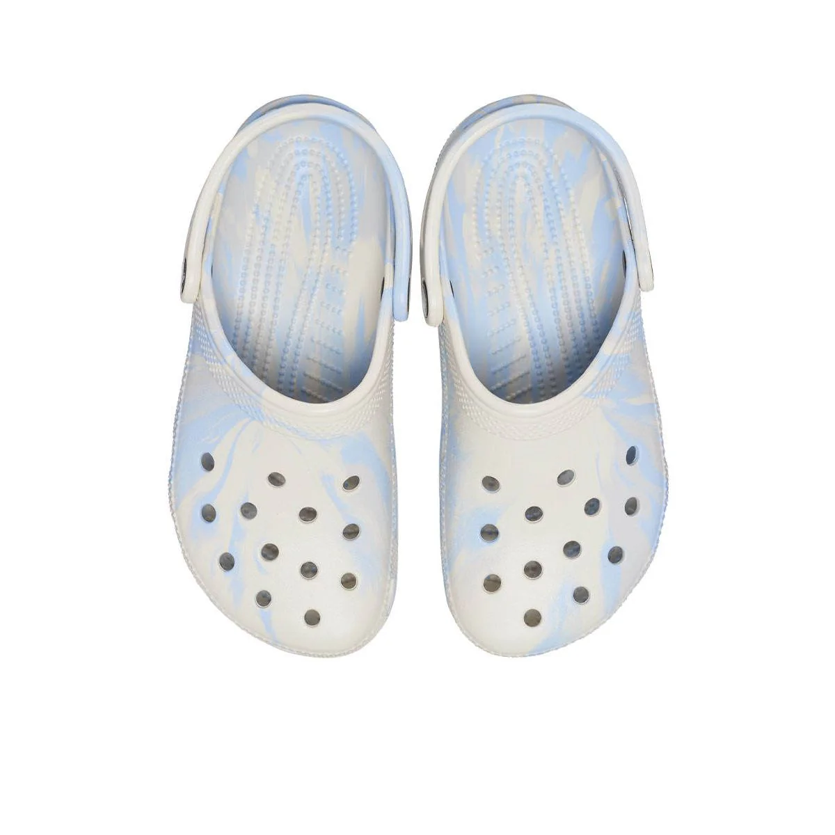 CROCS Classic Marbled Clog Unisex Lifestyle Shoes - Blue - US M10/W12