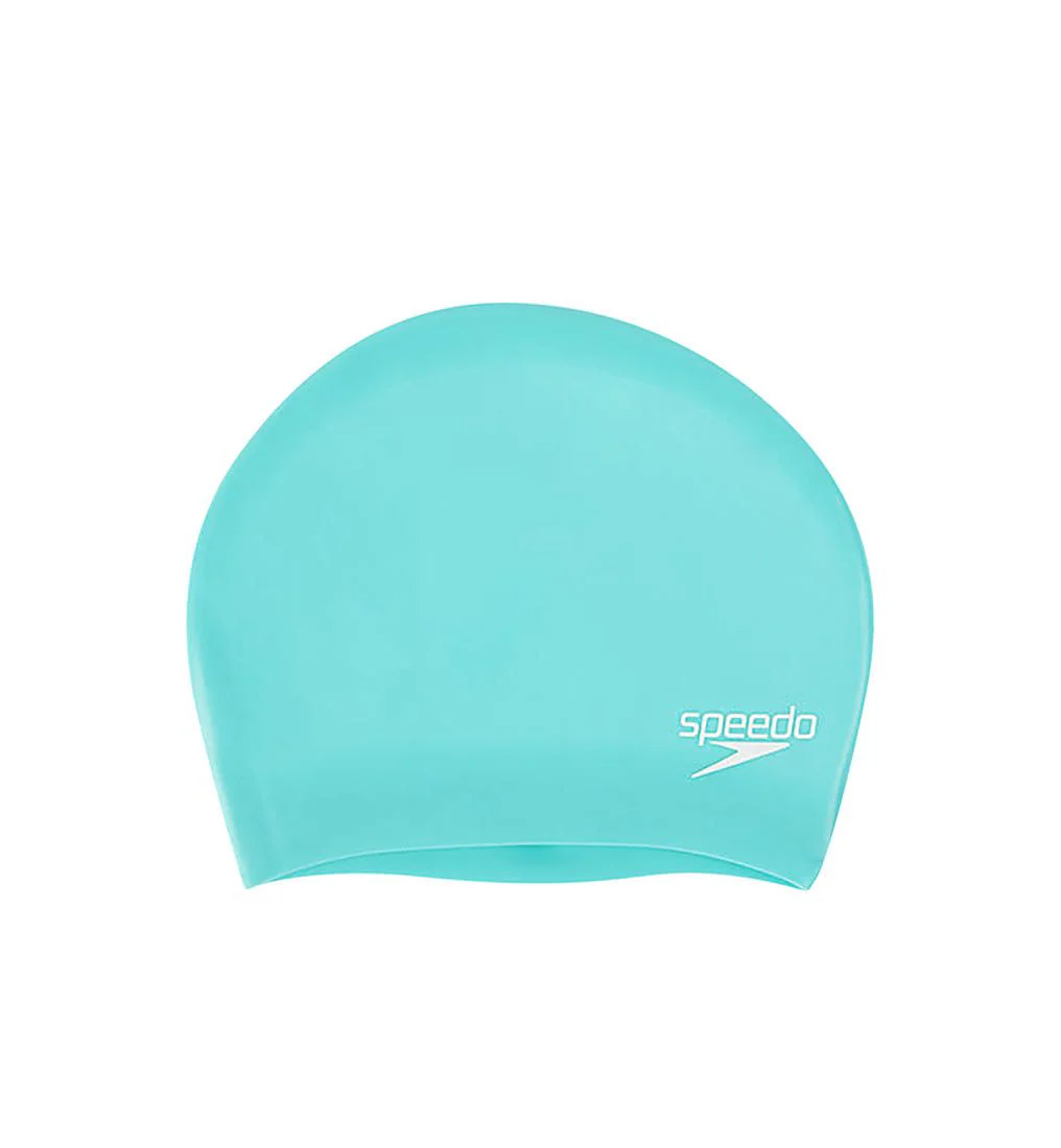 SPEEDO Long Hair Unisex Swimming Cap - Blue - ONE SIZE