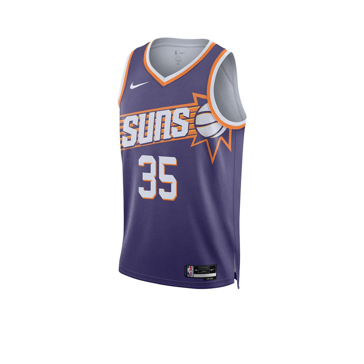 NIKE Phoenix Suns 2023/24 Icon Edition Men's Basketball Tank - Purple - 2XL (US SIZE)