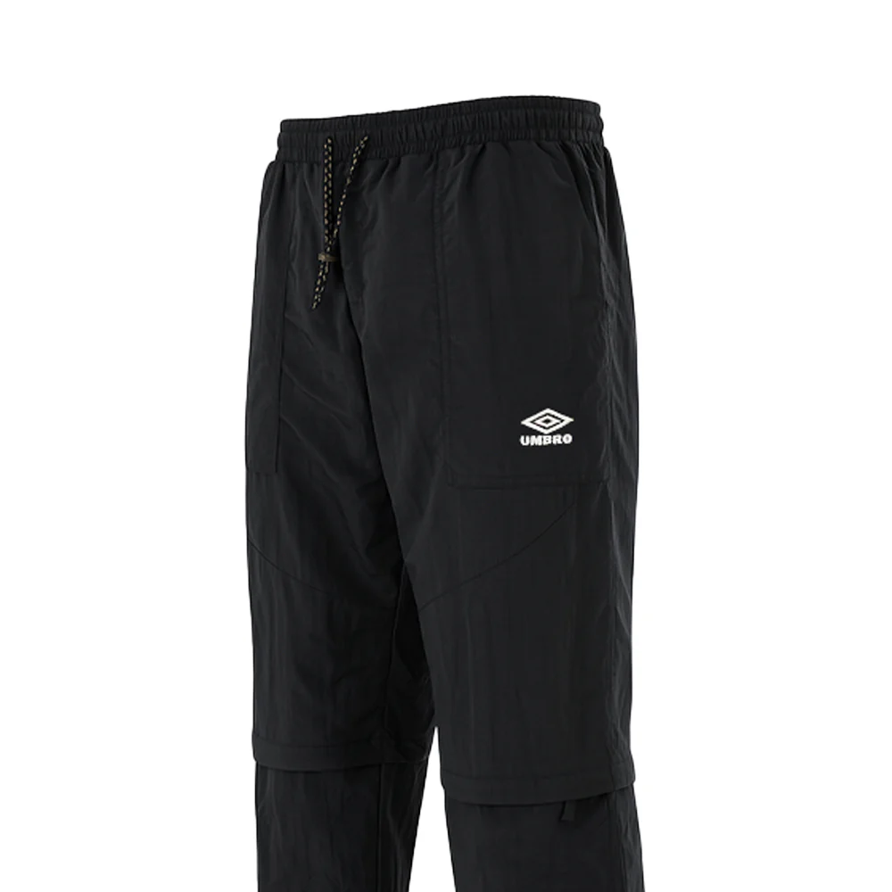 UMBRO Zip Off Loose Fit Men's Football Pants - Black - L (US SIZE)