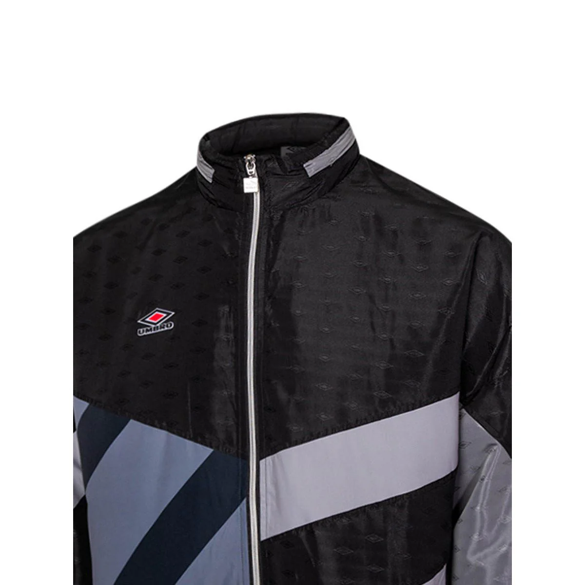UMBRO Panelled Men's Football Jacket - Black - 2XL (US SIZE)
