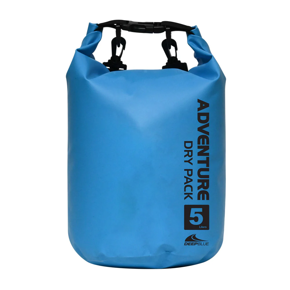 Deep Blue Adventure Dry Pack 5L - Multi color - One Size - Black