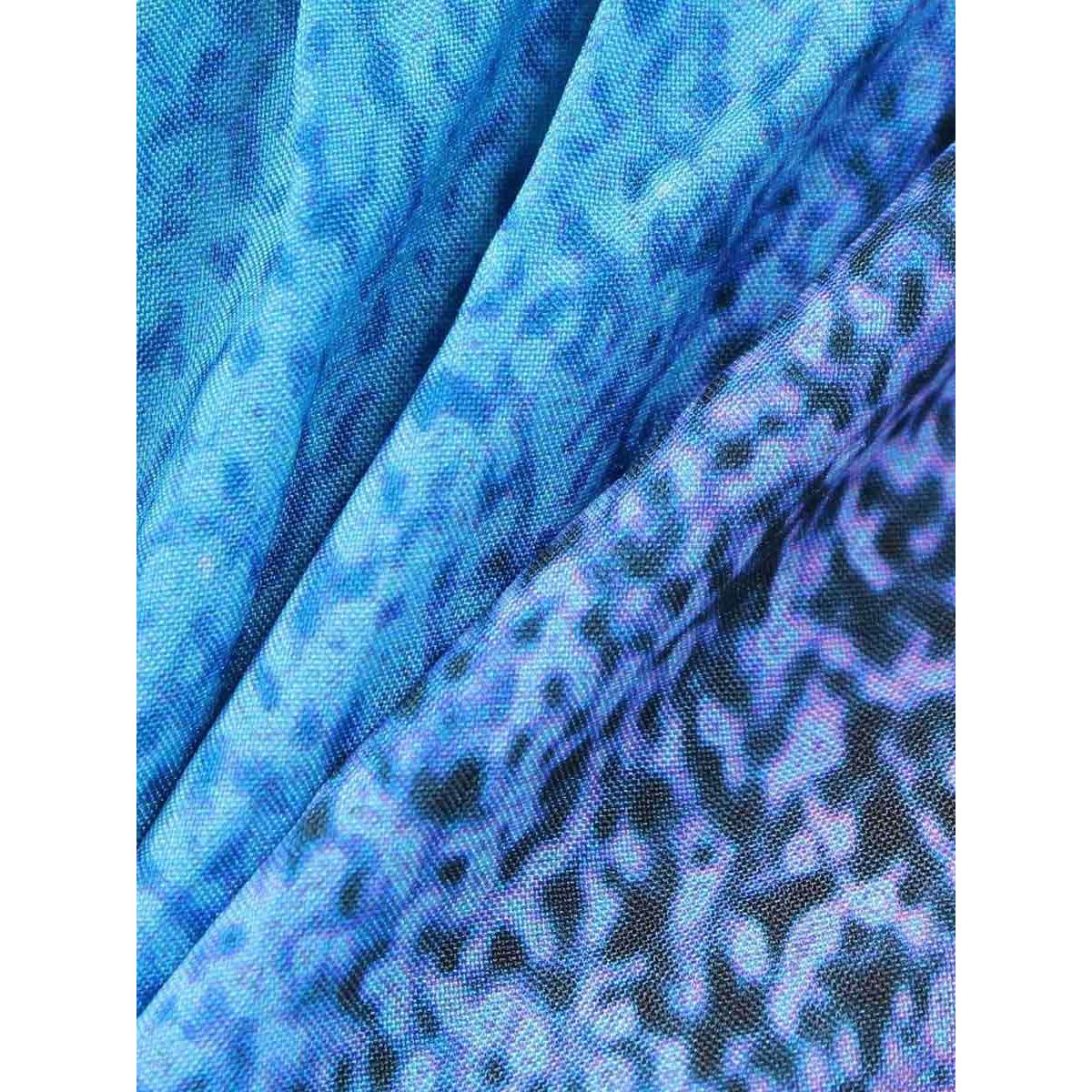 UNDER ARMOUR Fly-By 2.0 Printed Women's Running Shorts - Blue - L (US SIZE)