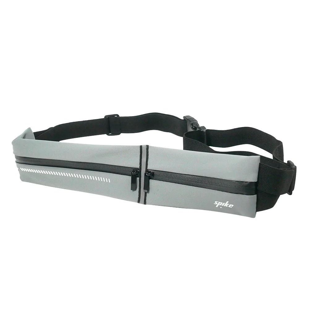 SPIKE Grey Unisex Running Waistpack - Grey - ONE SIZE