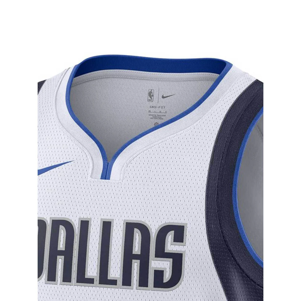 NIKE Dallas Mavericks Association Edition 2022/23 Men's Basketball Jersy - White - 2XL (US SIZE)