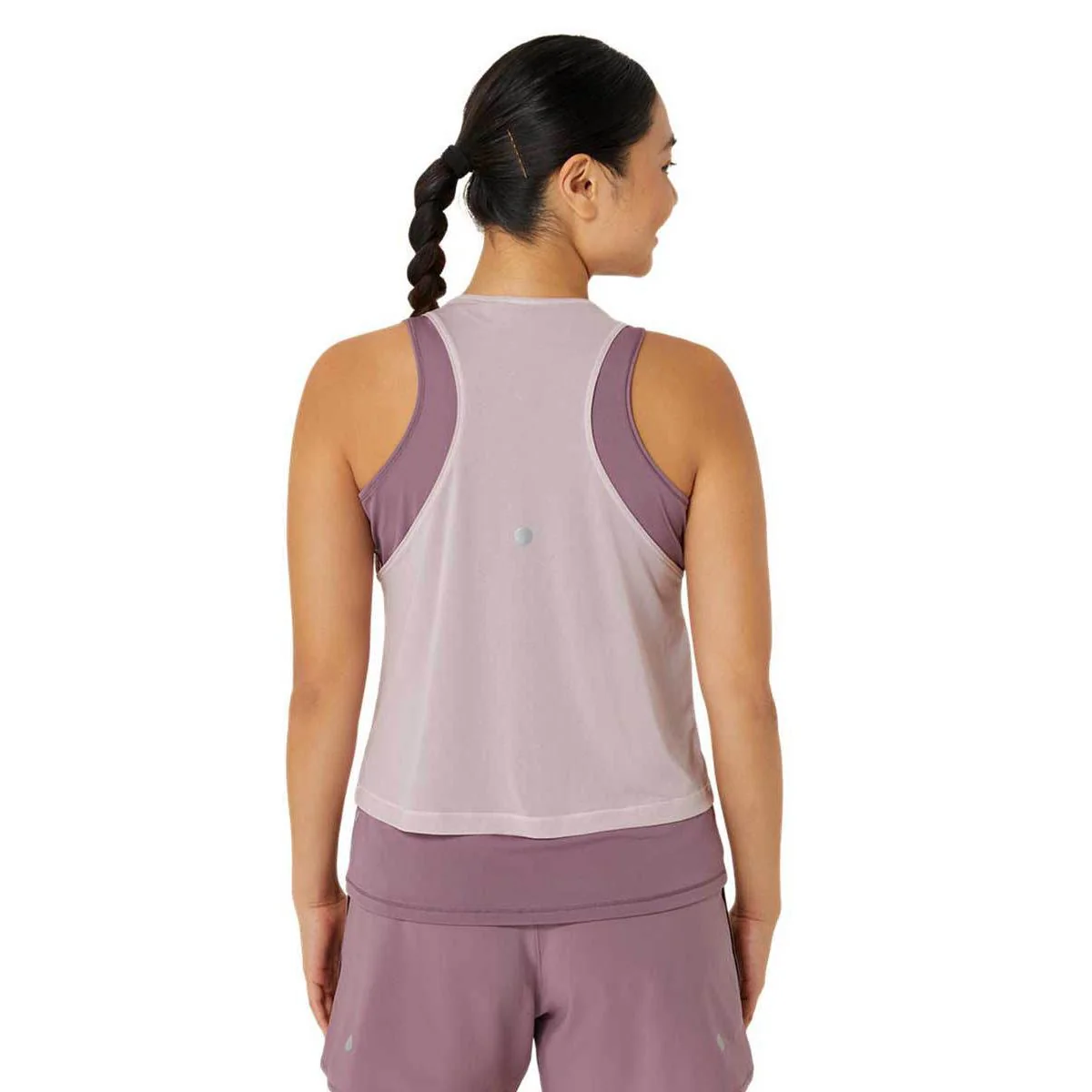 ASICS Nagino Women's Running Tank - Purple - L (US SIZE)