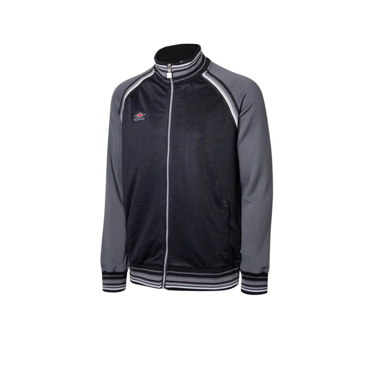 UMBRO Monogram Anthem Men's Football Jacket - Black - 2XL (US SIZE)