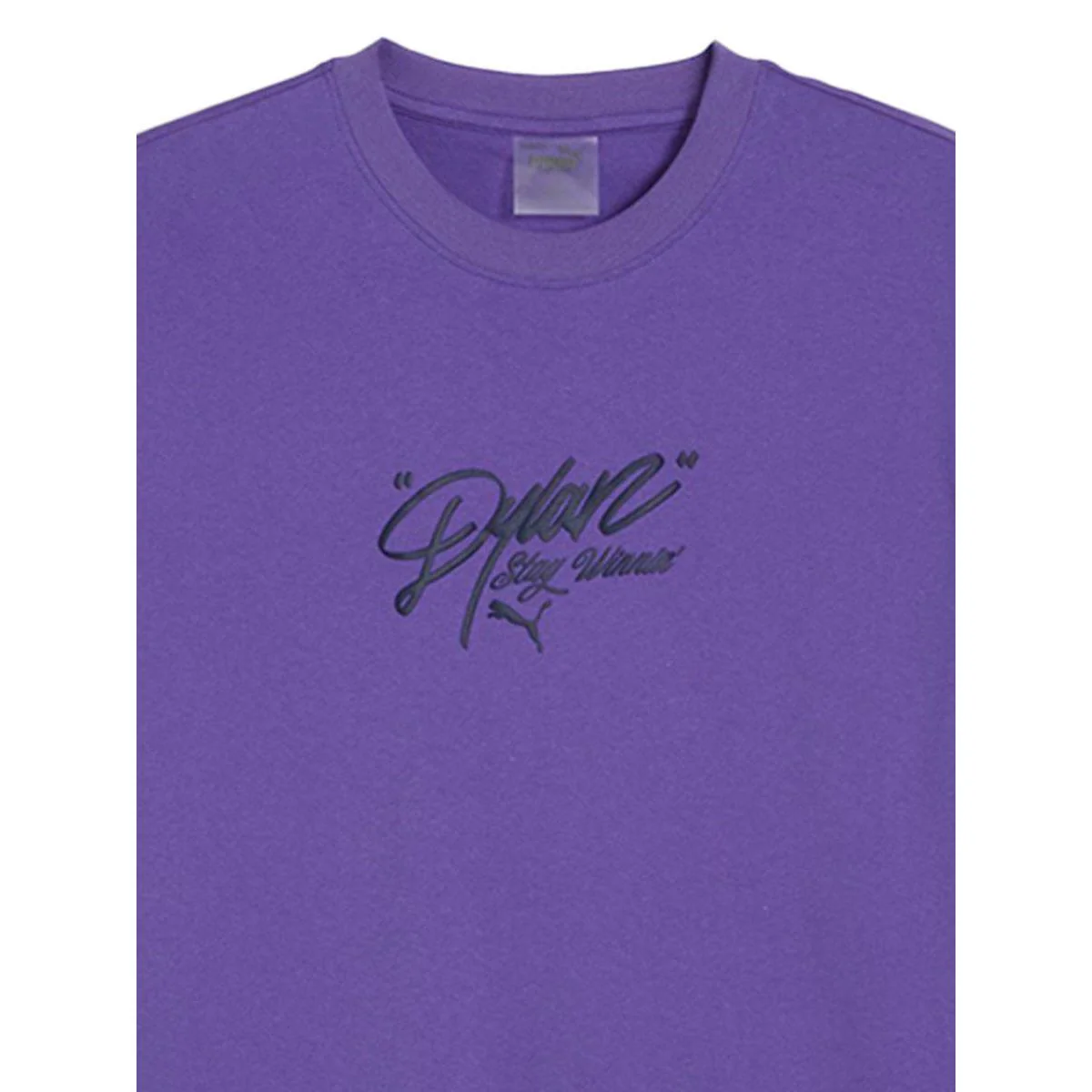 PUMA Dylan's Gift Shop III Men's Basketball T-Shirt - Purple - L (UK SIZE)