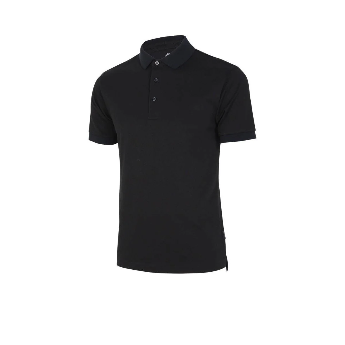 WARRIX Invisible Peaceful Unisex Polo Shirt - Black - 2L (US SIZE)