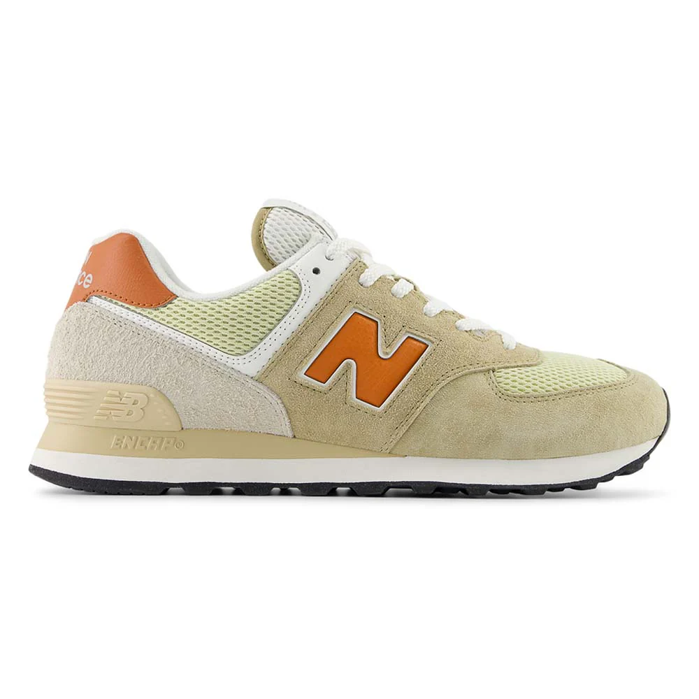 NEW BALANCE 574 Unisex Lifestyle Shoes - Beige - US 10