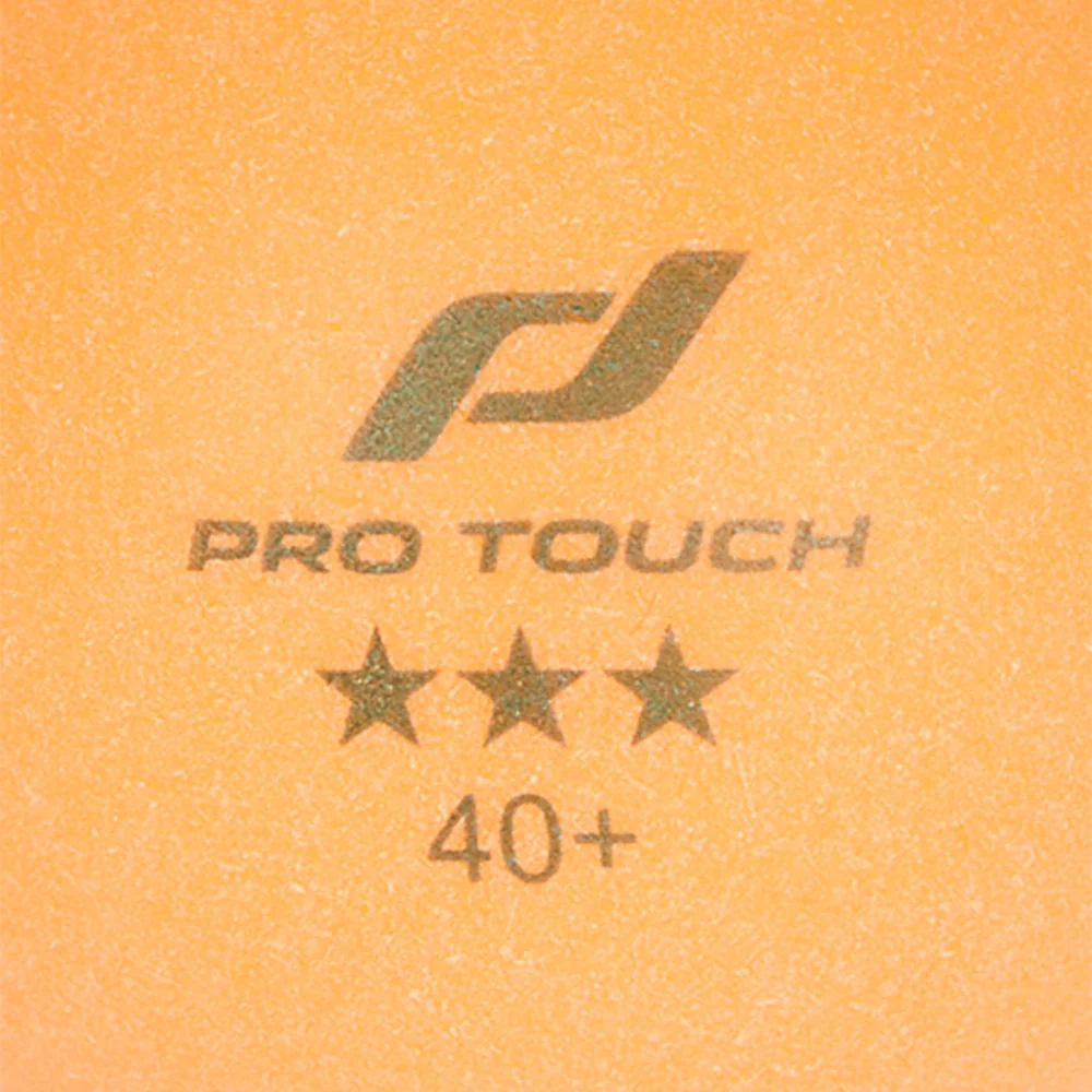 PRO TOUCH Pro Ball 3 Star Table Tennis Ball (3 Pieces) - Orange - ONE SIZE