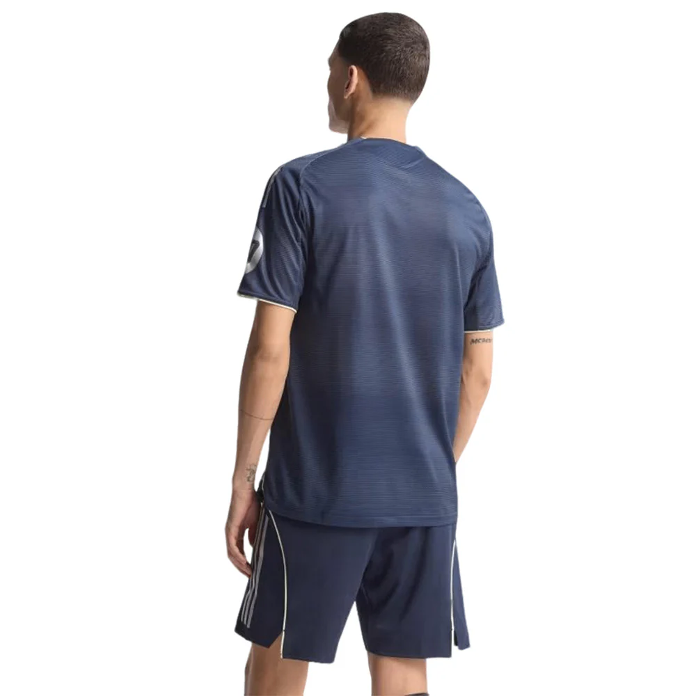 ADIDAS Men's Real Madrid Away Authentic 2025/26 Jersey - Blue - 2XL (UK SIZE)