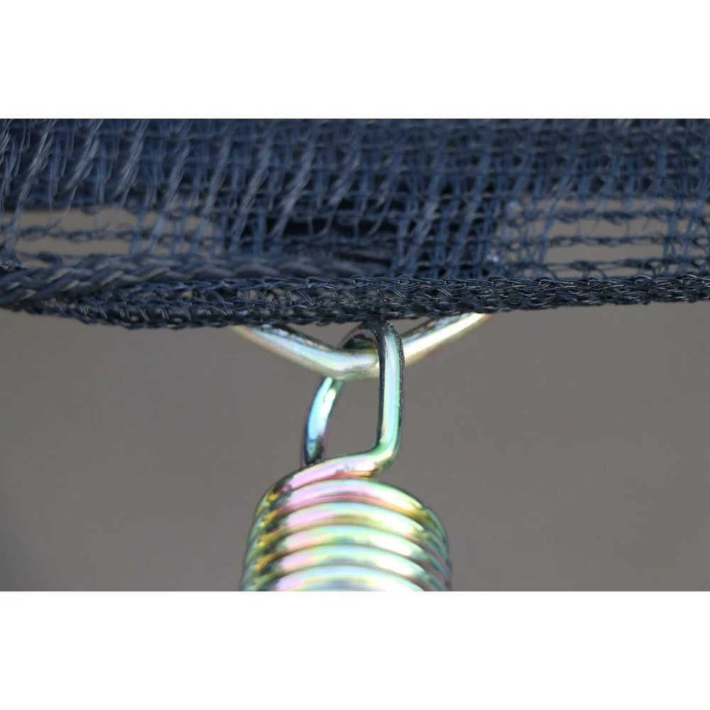 Smartplayonly แทรมโพลีนที่กระโดด ซุปเปอร์พรีเมียม ขนาด 8 ฟุต แถมฟรีแป้นบาส สีเขียว - Green - One Size