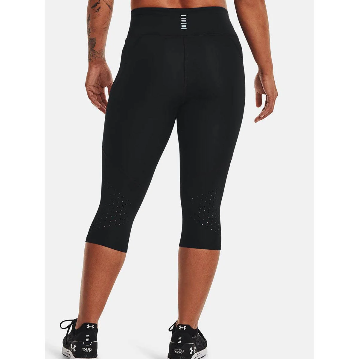 UNDER ARMOUR Fly Fast 3.0 Speed Capri Women's Running Pants - Black - 2XS