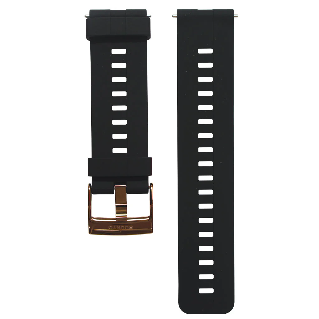 Suunto D5 - Athletic 4 Silicone Strap - Multi color - One Size - Black