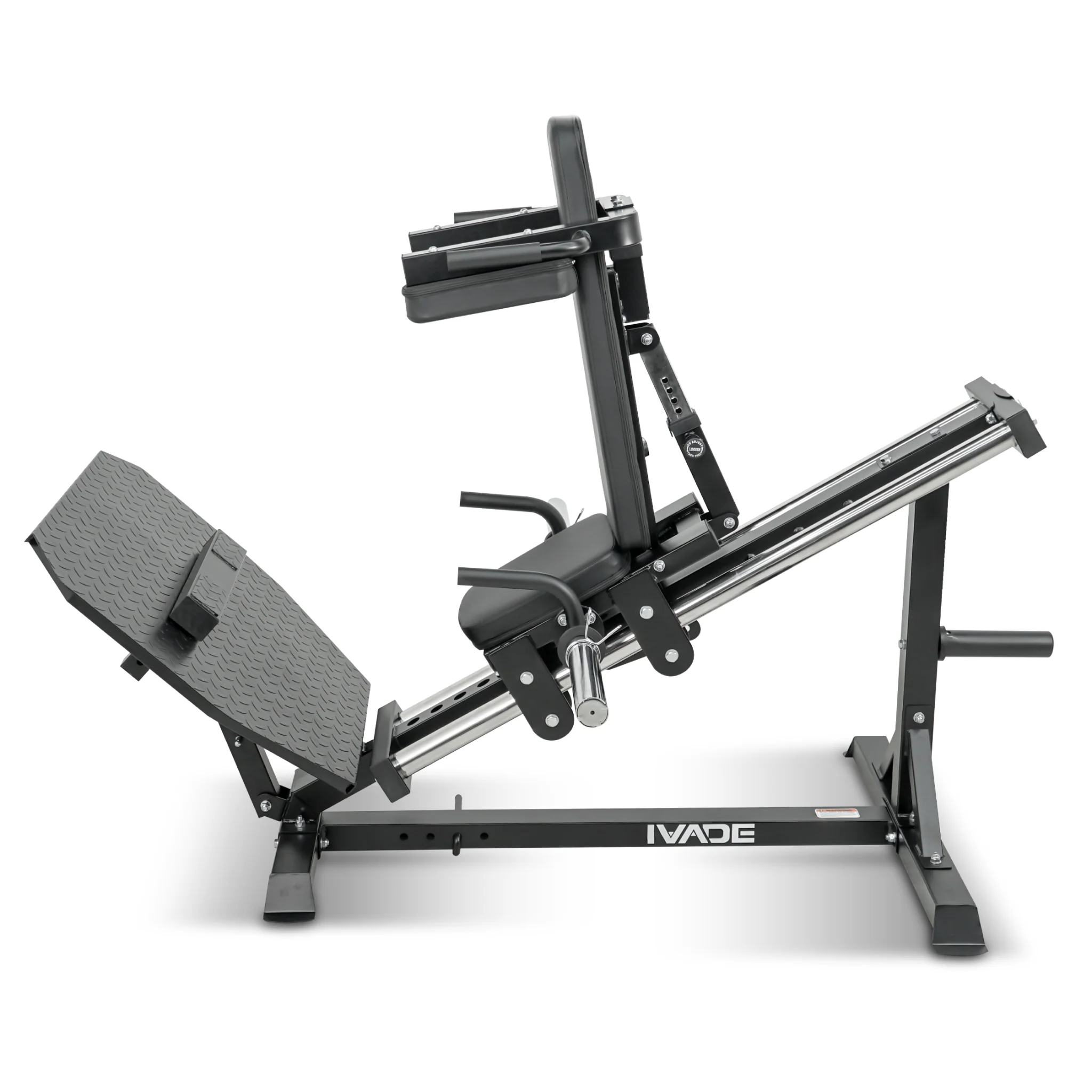 เครื่อง LEG PRESS / HACK SQUAT & CALF รุ่น IV-L20 - Black - ONE SIZE
