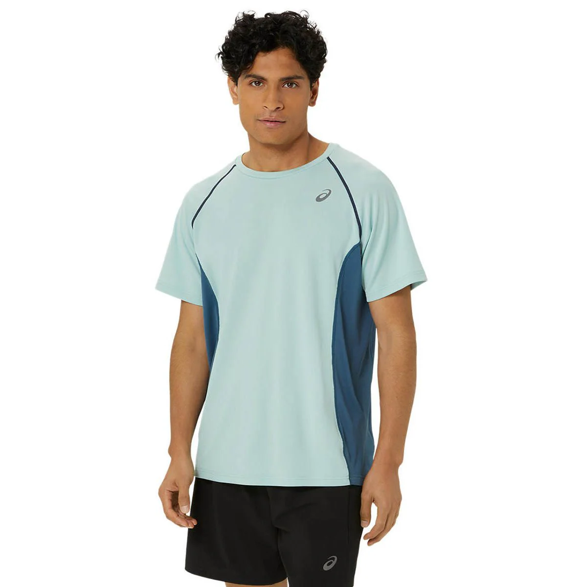 ASICS Actibreeze Knit Men's Running T-shirt - Blue - L (US SIZE)