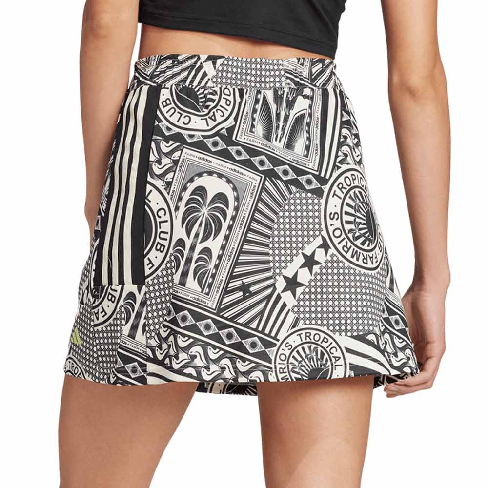 ADIDAS X FARM Women's Skirt - Multi Color - L (ASIAN SIZE)
