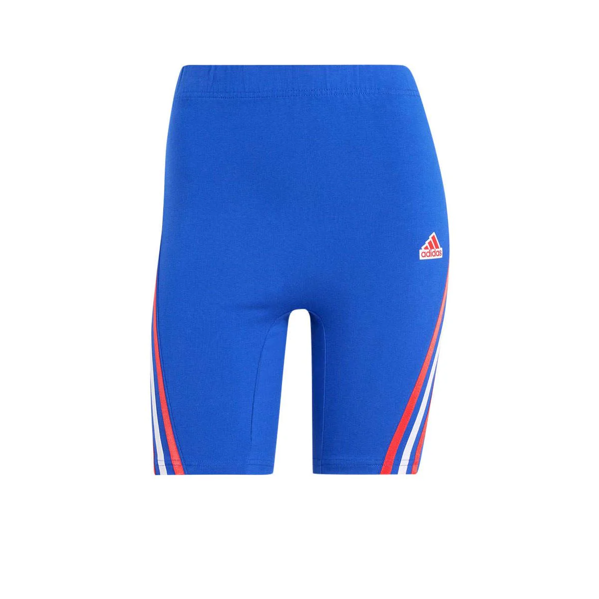 ADIDAS Future Icons 3-Stripes Women's Biker Shorts - Blue - 2XL (ASIAN SIZE)