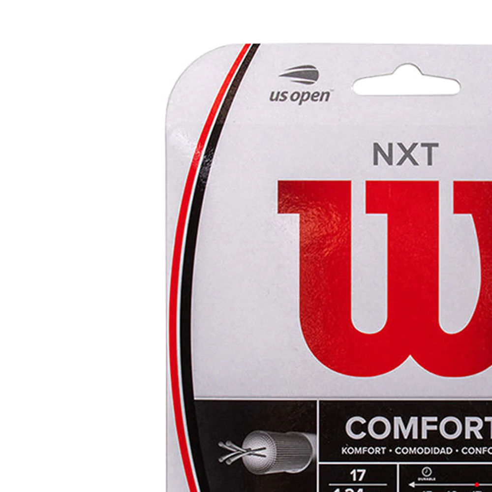 WILSON NXT 17 Tennis String Set - Black - ONE SIZE
