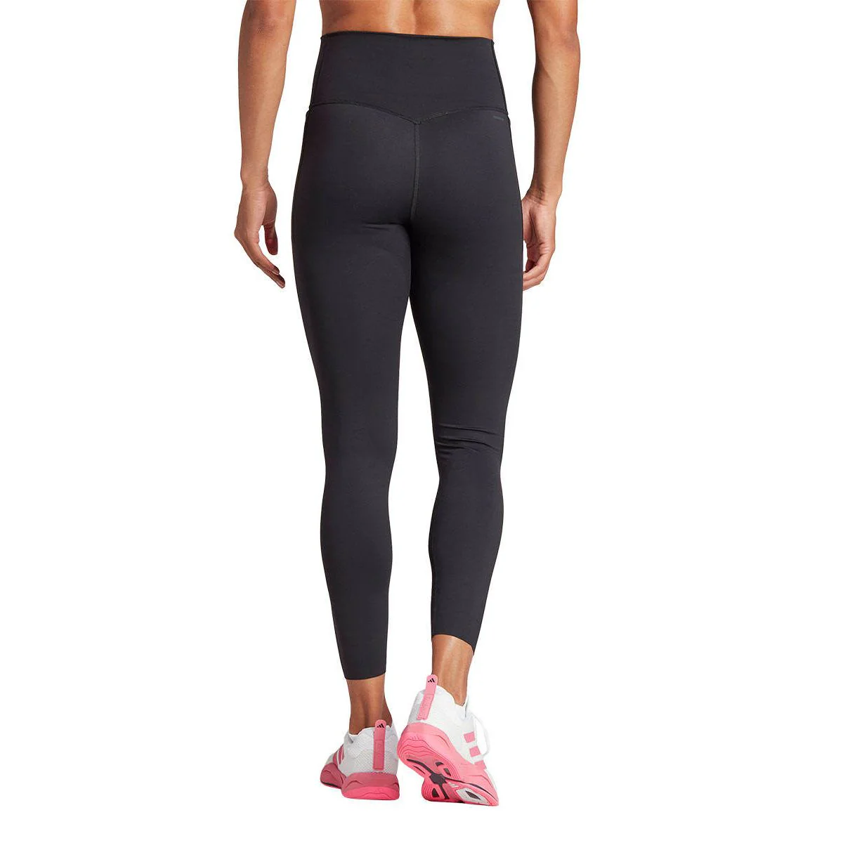 ADIDAS Optime Luxe 7/8 Women's Training Pants - Black - L (ASIAN SIZE)