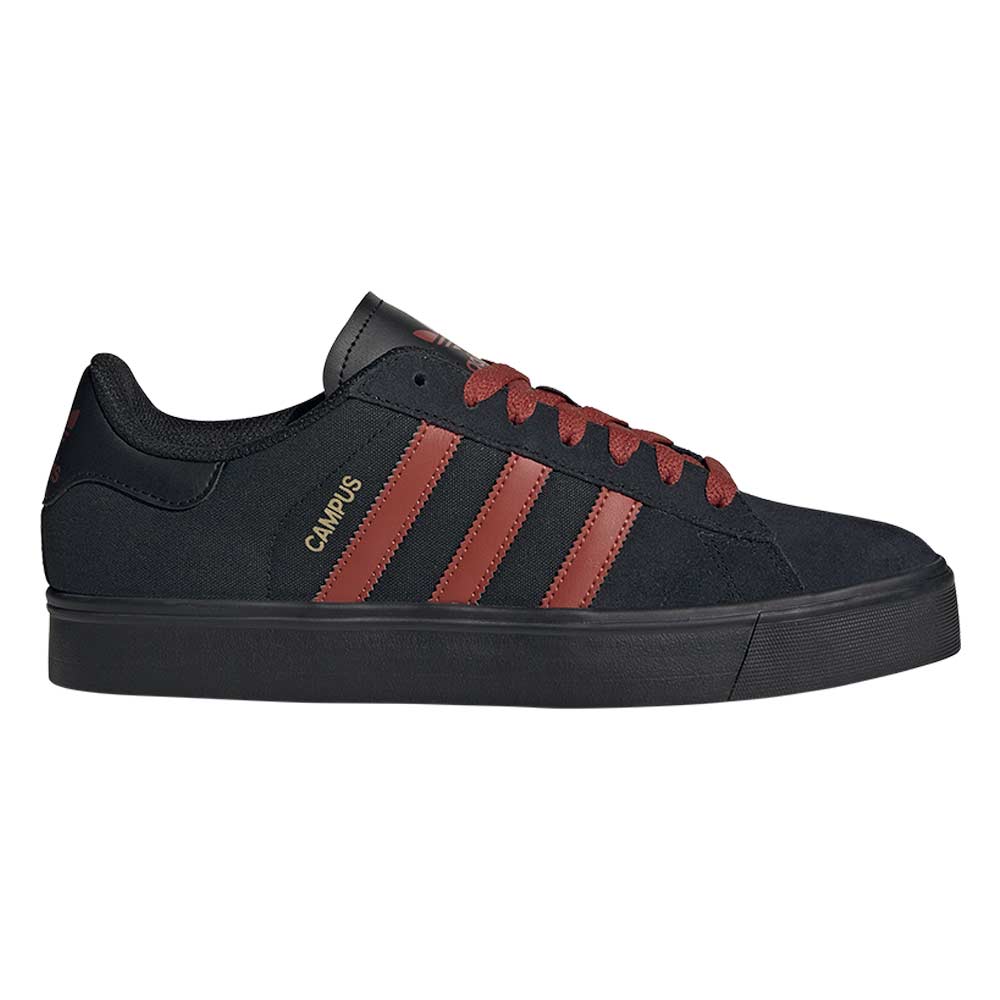 ADIDAS ORIGINALS Campus Vulc Unisex Lifestyle Shoes - Black - UK 10