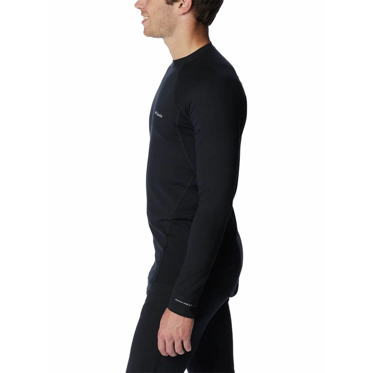COLUMBIA Omni-Heat Midweight Men's Hiking Baselayer - Black - 2XL (US SIZE)